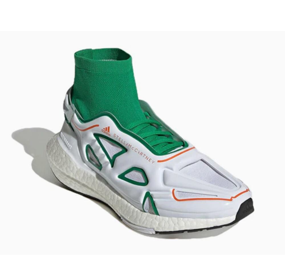 Adidas Stella McCartney Womens Ultraboost 22 Elevated Sneaker Size 9.5 Green NIB